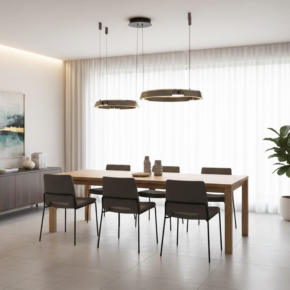 Metal LED Chandelier 110x160 cm Metal LED Chandelier 110x160 cm