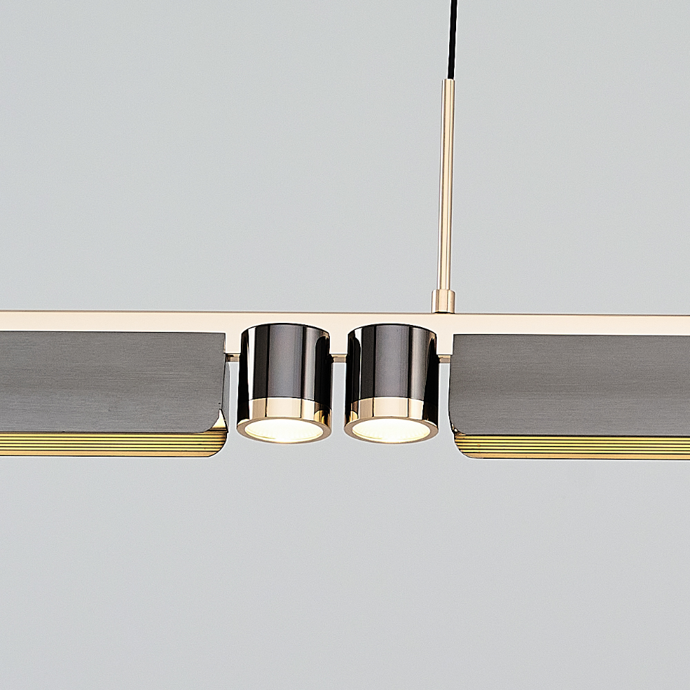 Metal LED Chandelier 122x120 cm Metal LED Chandelier 122x120 cm