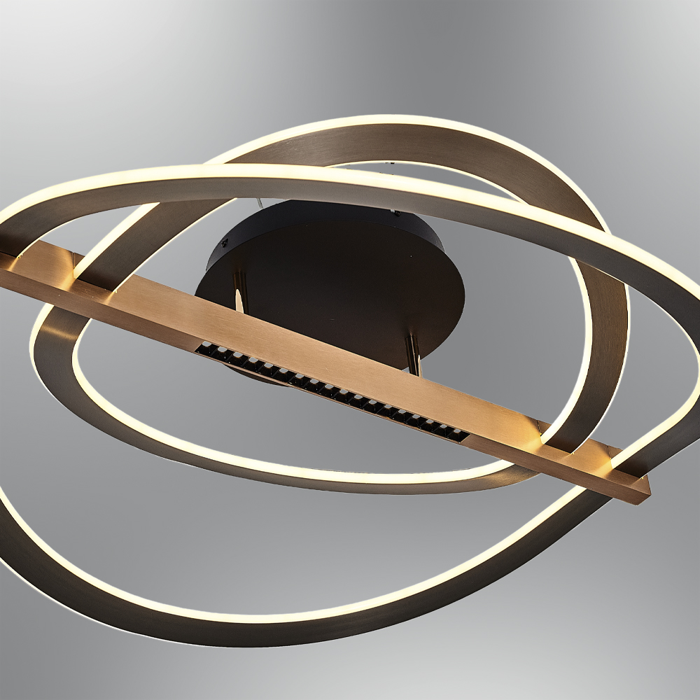 Akrilik LED Plafonyer 63x20 cm — görsel 3