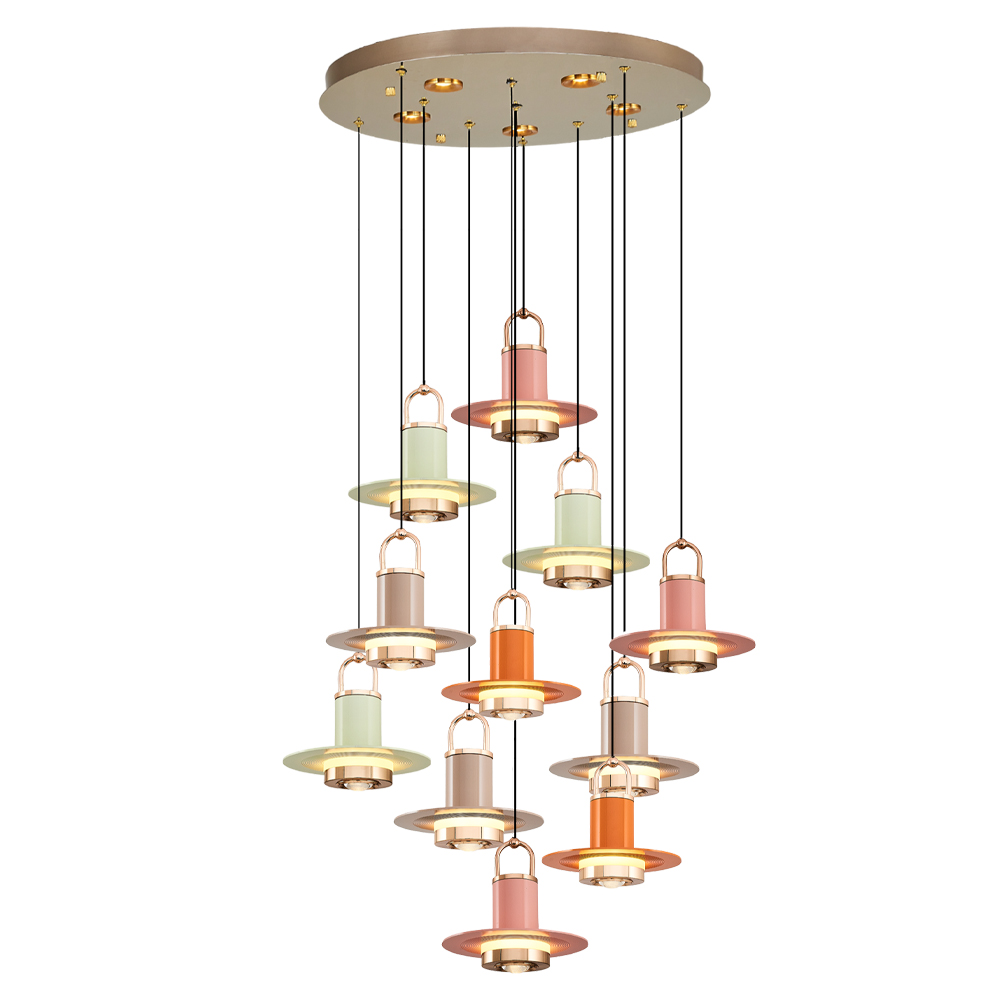 Akrilik LED Avize 50x160 cm — görsel 2