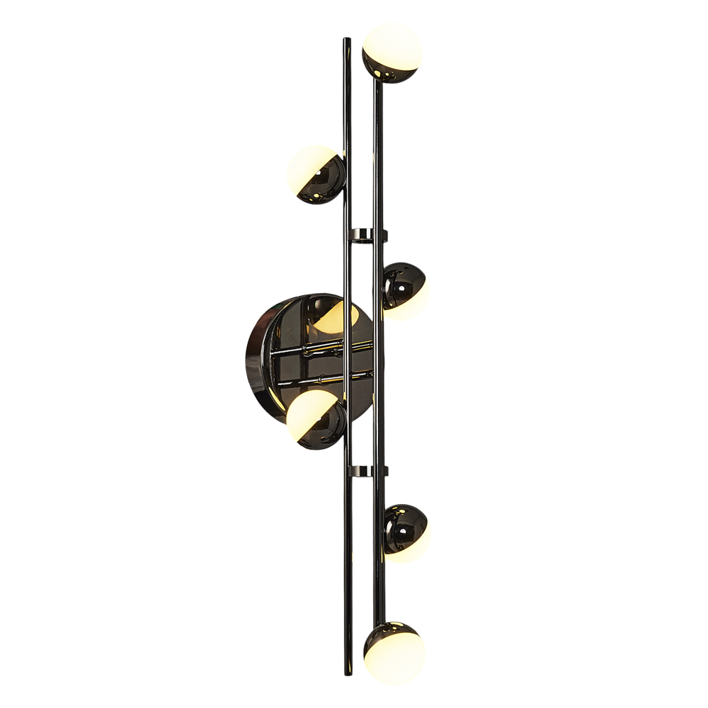 Sarı-Platin Akrilik LED Aplik 12x53 cm — görsel 3