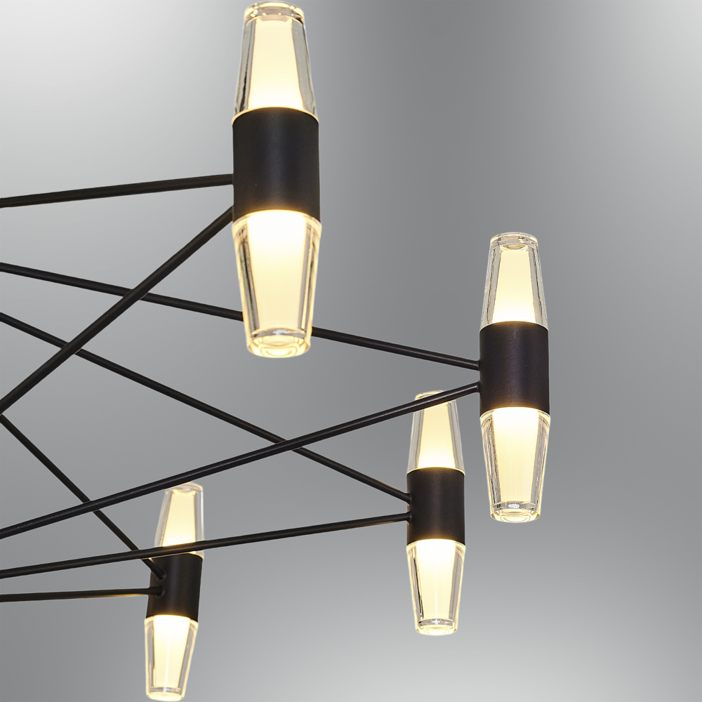 Sarı Akrilik LED Plafonyer 80x32 cm — görsel 4