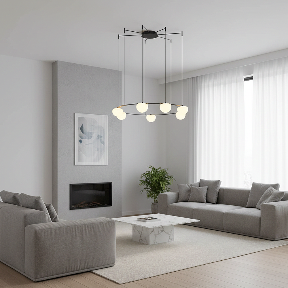 Akrilik LED Avize 75x120 cm — görsel 3