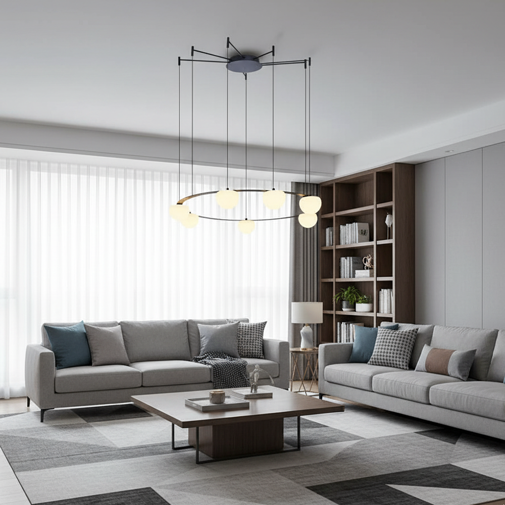 Akrilik LED Avize 75x120 cm — görsel 4