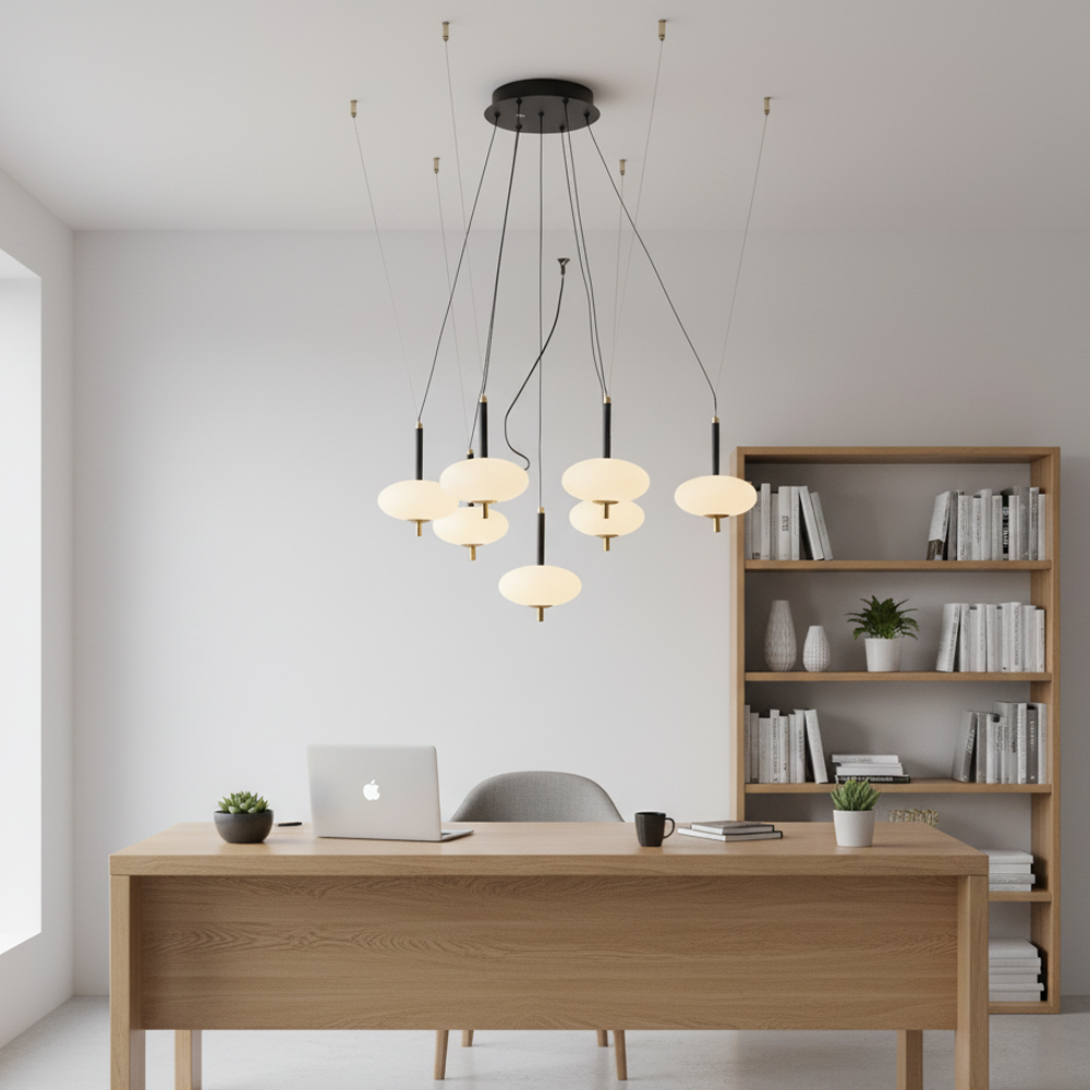 Akrilik LED Avize 100x70 cm — görsel 6