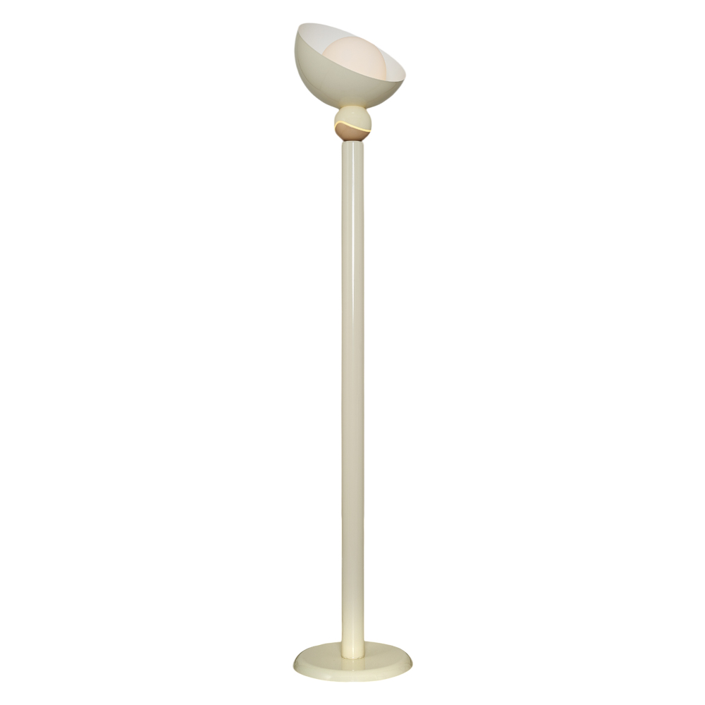 1 Kollu Gri-Siyah Opal Cam LED Lambader 30x165 cm — görsel 3