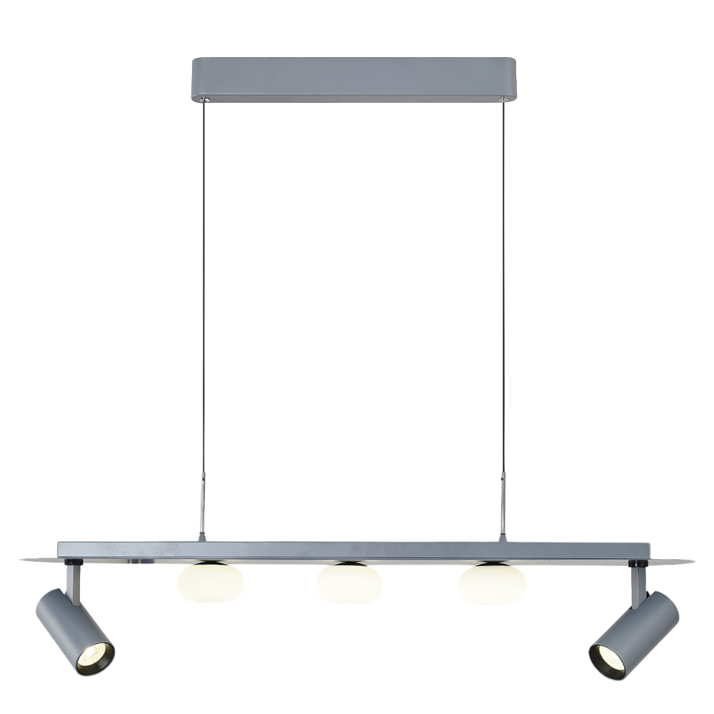 Grey-Black LED Chandelier 90x120 cm Grey-Black LED Chandelier 90x120 cm