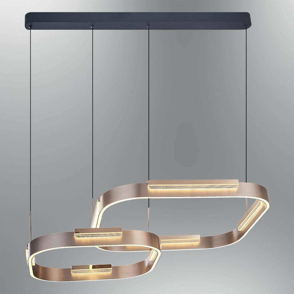 أكريليك LED ثريا 85x150 cm (114w) Akrilik LED Avize 85x150 cm (114w)