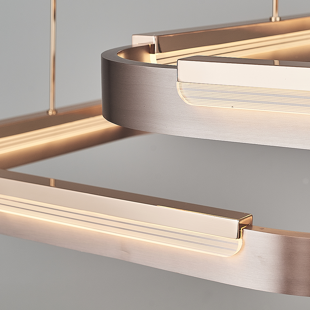 Akrilik LED Avize 112x150 cm — görsel 2