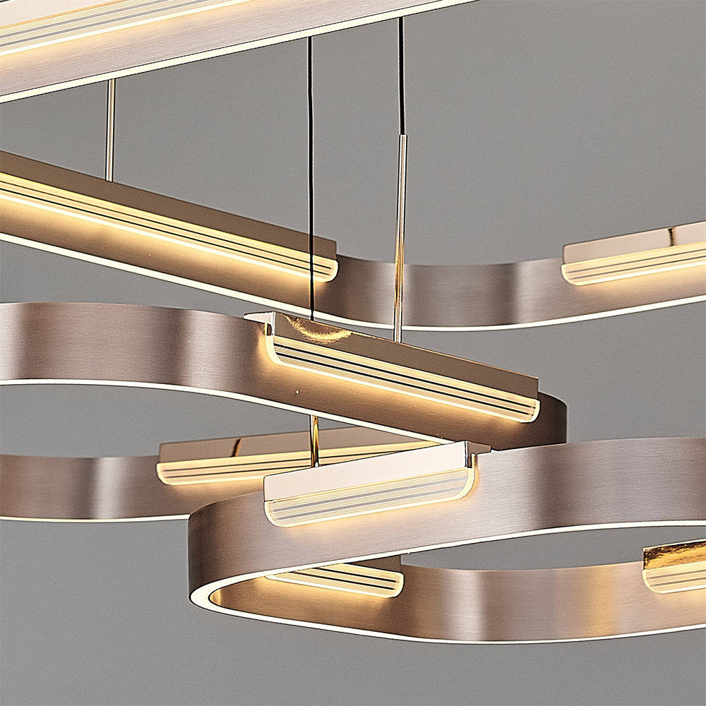 Akrilik LED Avize 112x150 cm — görsel 4