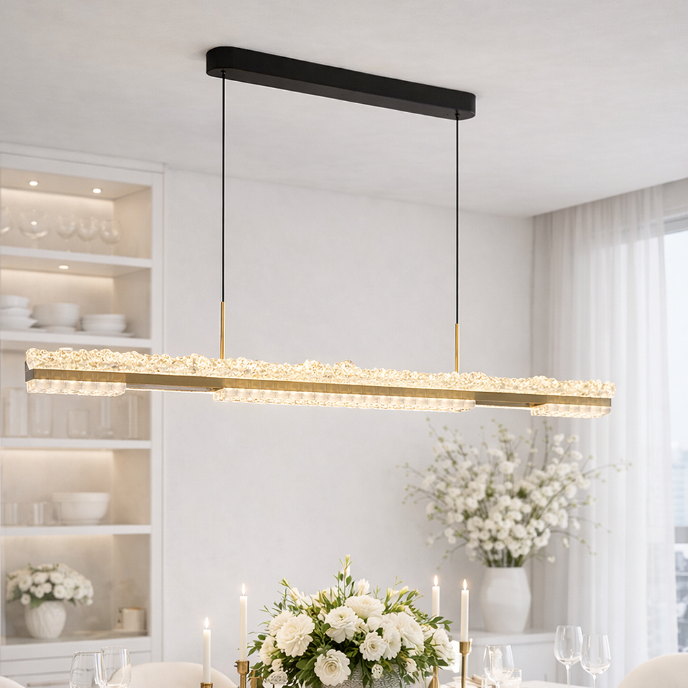 Akrilik LED Avize 115x150 cm — görsel 5