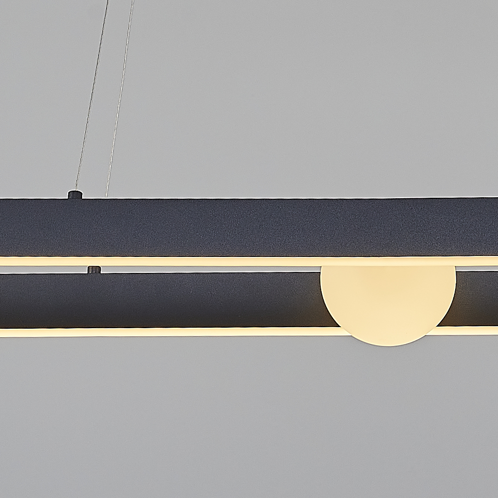 Opal Cam LED Avize 88x120 cm — görsel 3