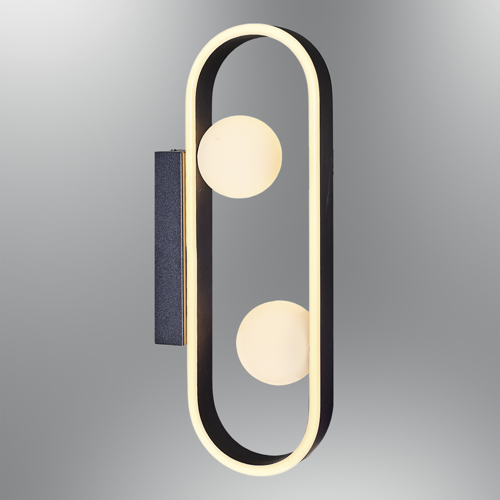 Opal Cam LED Aplik 18x48 cm