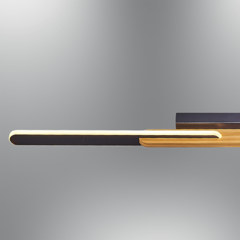 Ahşap LED Avize 117x120 cm — görsel 2