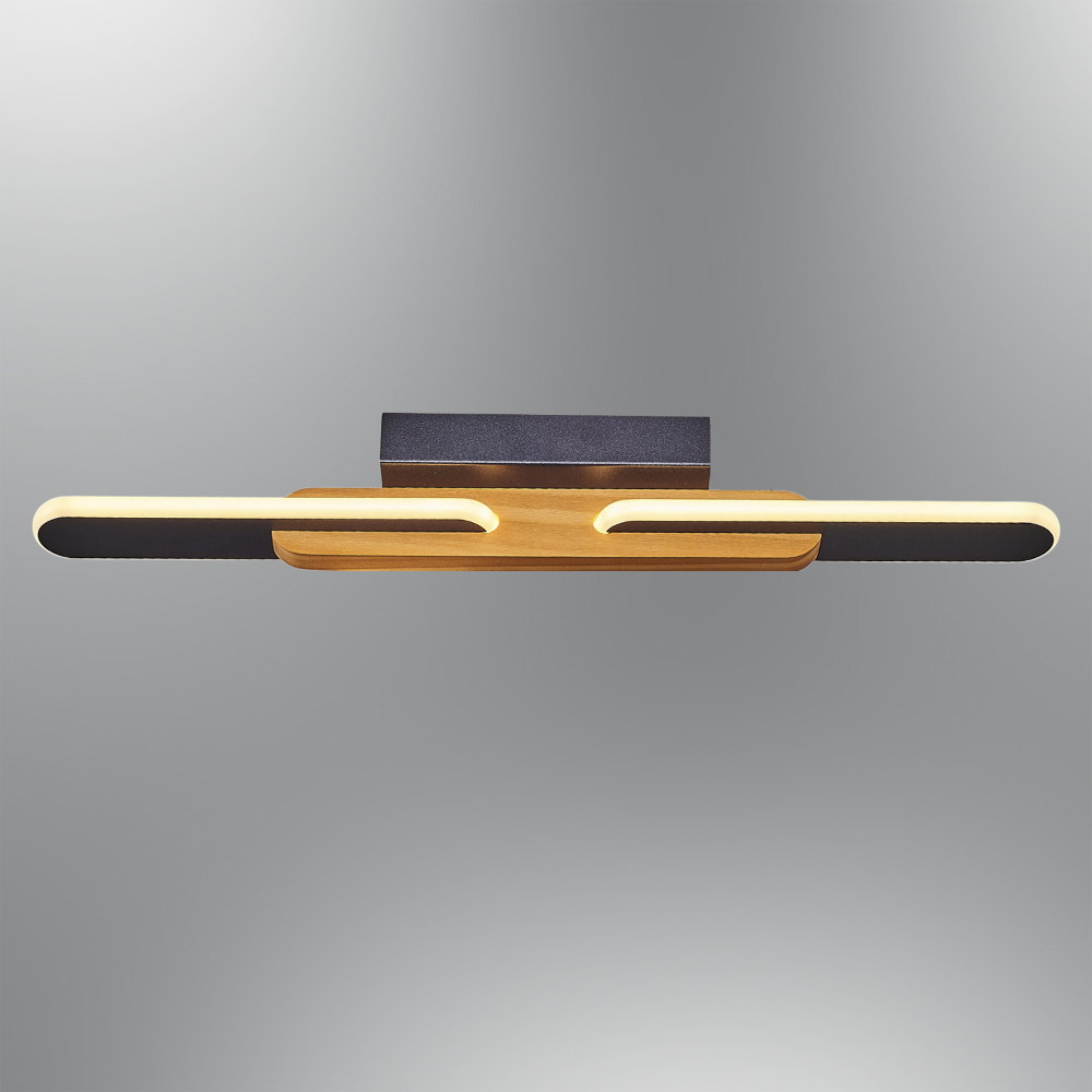 Ahşap LED Aplik 8x56 cm — görsel 3