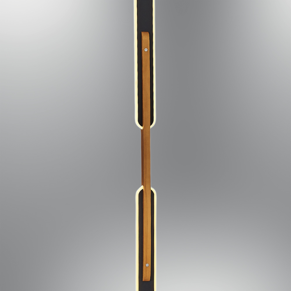 Ahşap LED Lambader 12x132 cm — görsel 2