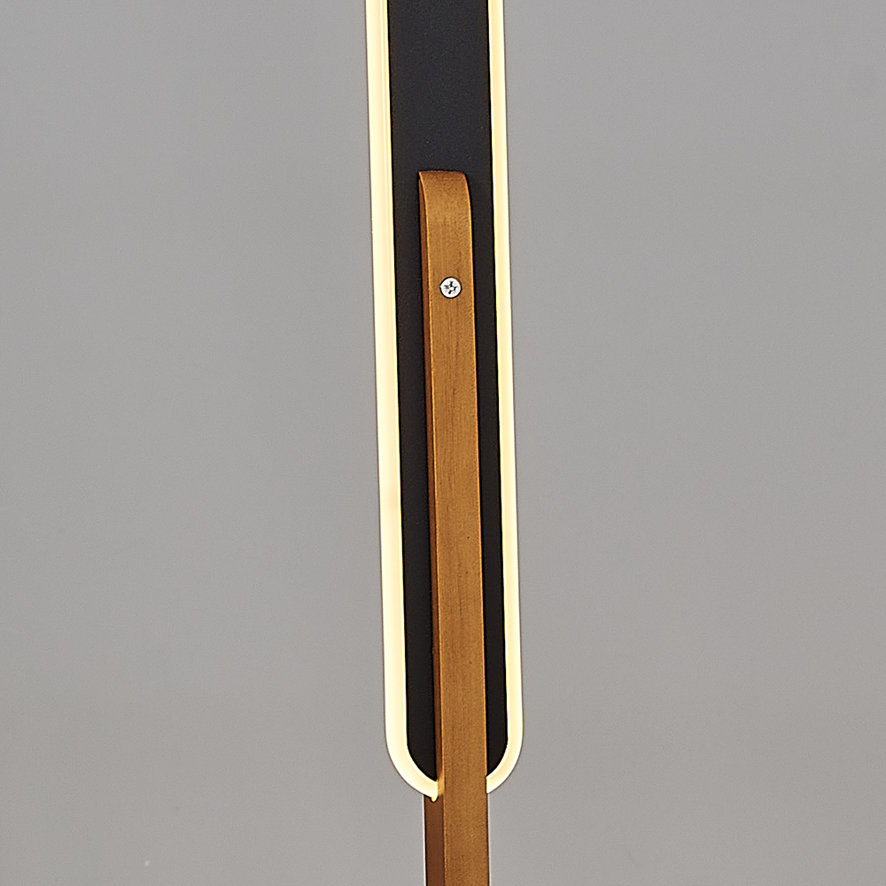 Ahşap LED Lambader 12x132 cm — görsel 3