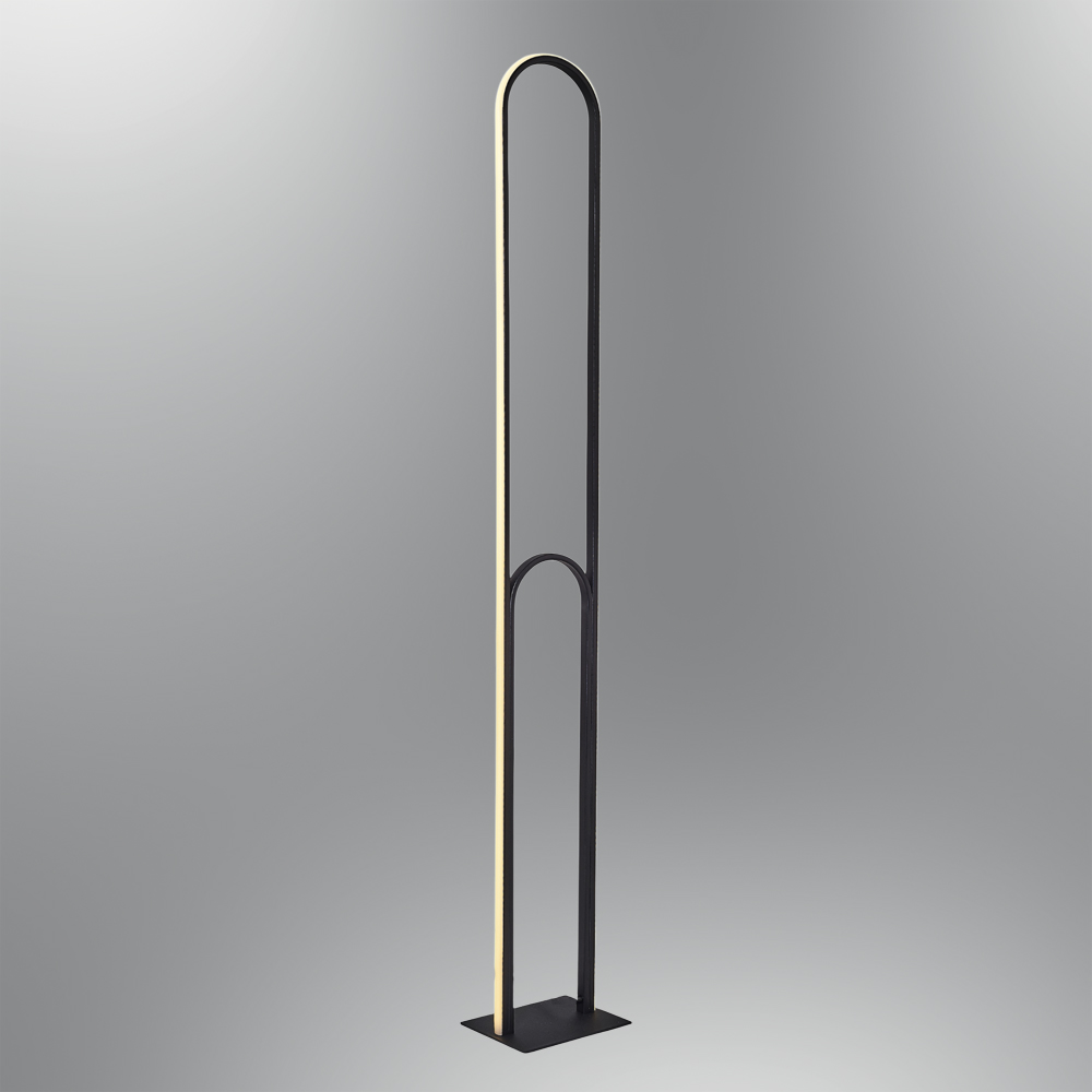 Siyah Akrilik LED Lambader 17x142 cm Siyah Akrilik LED Lambader 17x142 cm