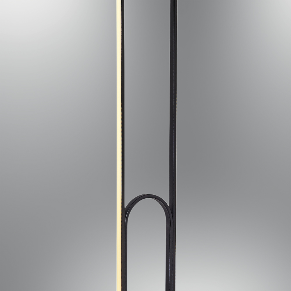 Siyah Akrilik LED Lambader 17x142 cm Siyah Akrilik LED Lambader 17x142 cm
