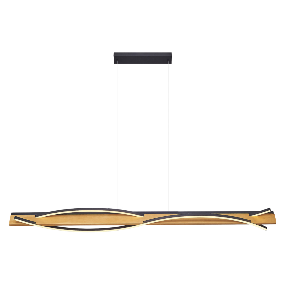 Ahşap LED Avize 120x120 cm (38w) — görsel 6
