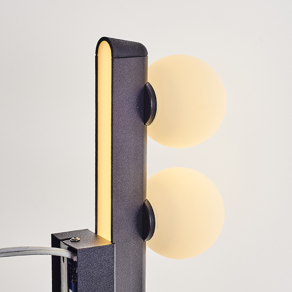 Opal Cam LED Aplik 13x51 cm