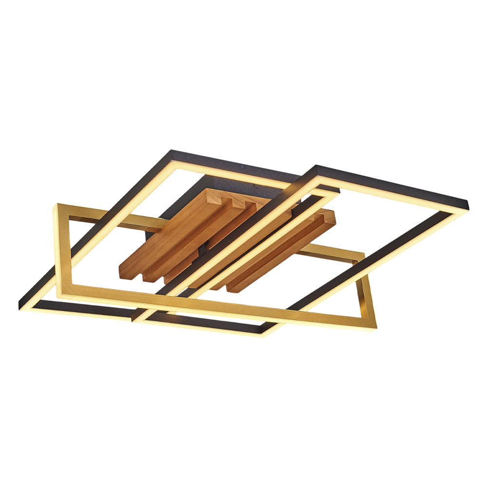 Ahşap LED Plafonyer 45x13 cm Ahşap LED Plafonyer 45x13 cm