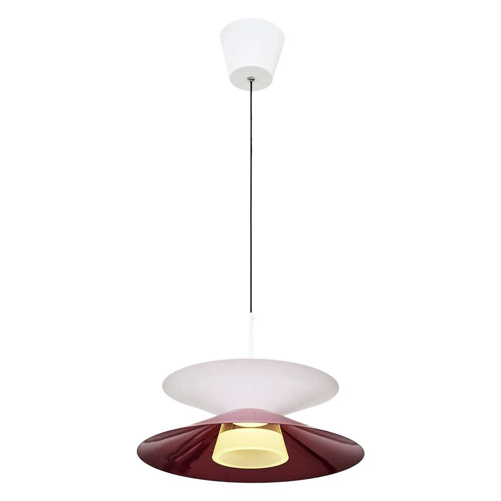 Turuncu-Eskitme Metal LED Avize 29x120 cm — görsel 6