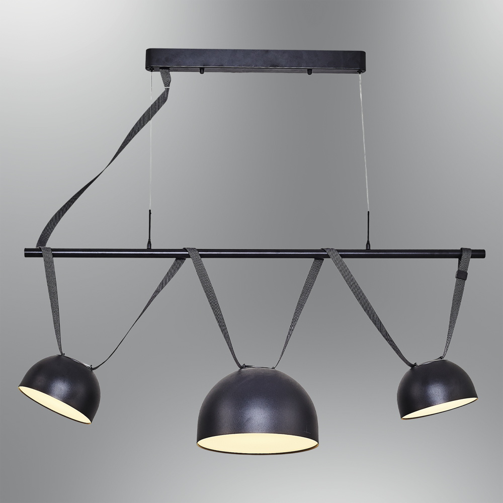 Kırmızı-Siyah Akrilik LED Avize 120x120 cm Kırmızı-Siyah Akrilik LED Avize 120x120 cm