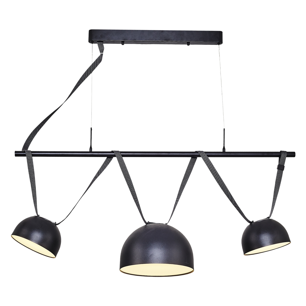 Kırmızı-Siyah Akrilik LED Avize 120x120 cm — görsel 7