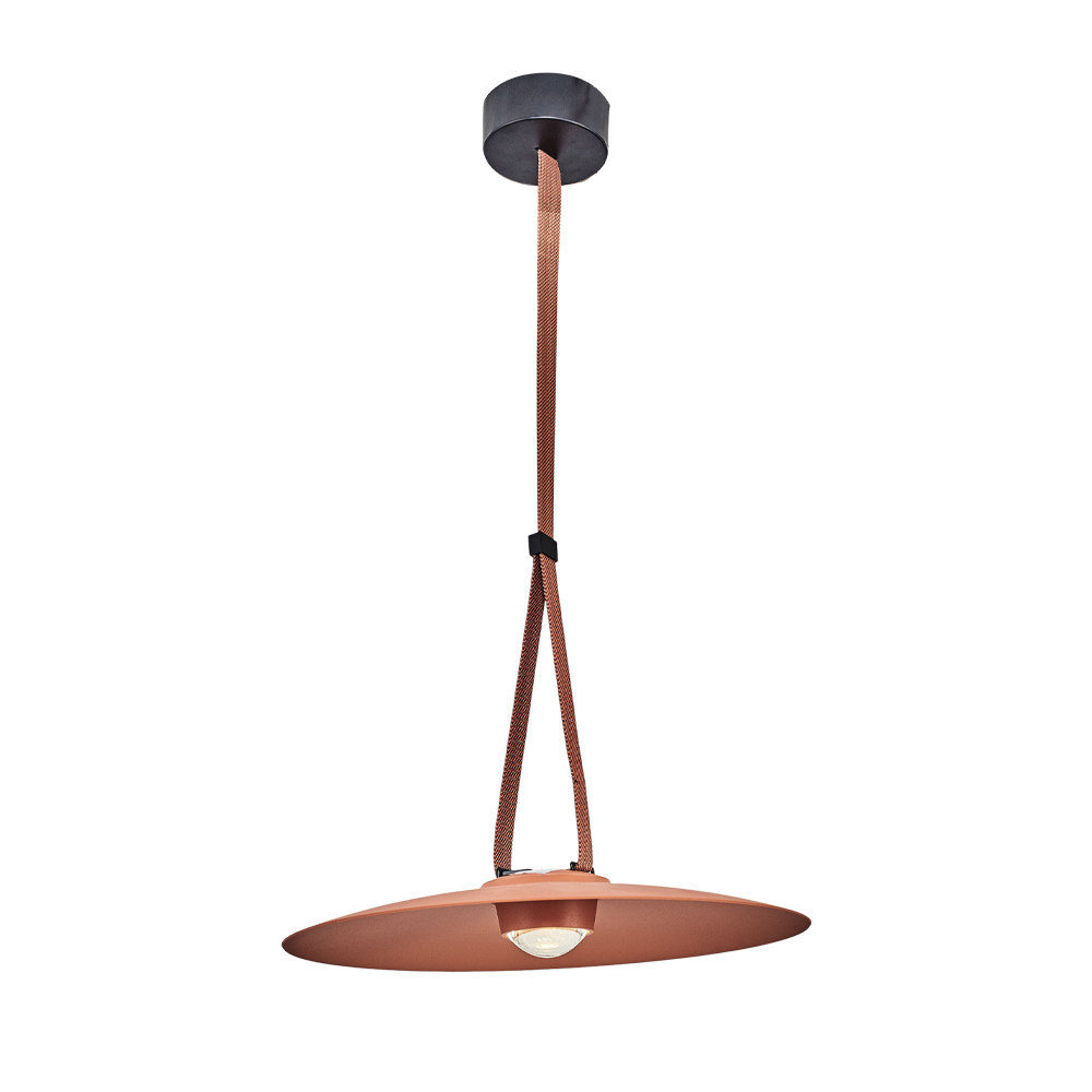 Kırmızı-Siyah Akrilik LED Avize 45x120 cm — görsel 2