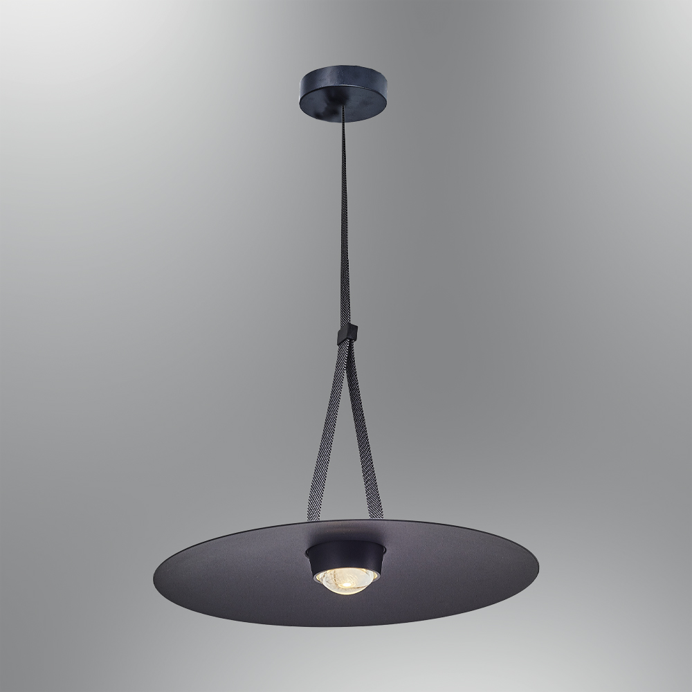 Kırmızı-Siyah Akrilik LED Avize 45x120 cm — görsel 4
