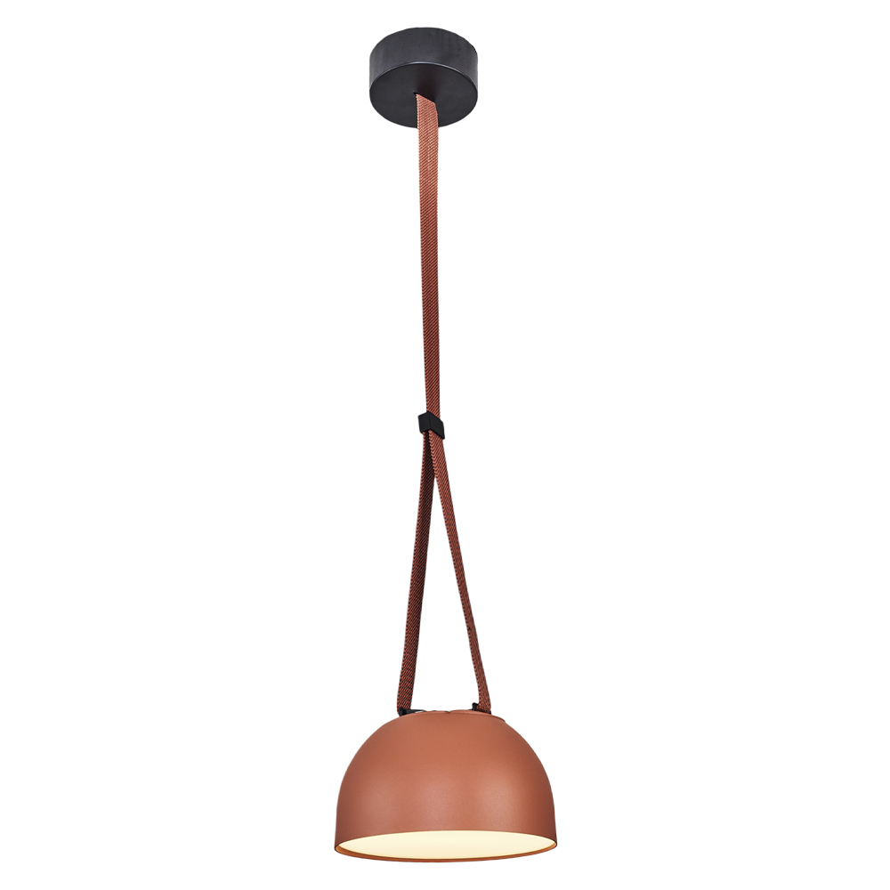 Kırmızı-Siyah Akrilik LED Avize 20x120 cm — görsel 2