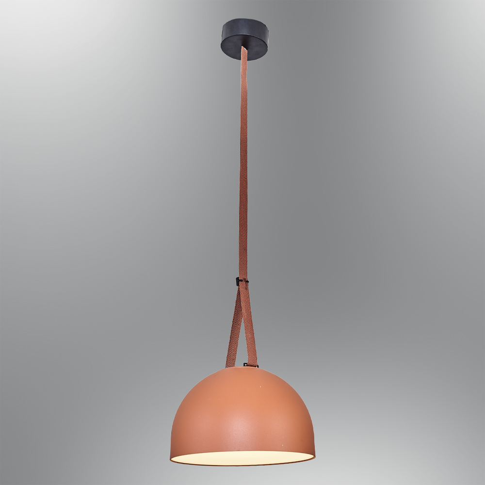 Kırmızı-Siyah Akrilik LED Avize 30x120 cm — görsel 4