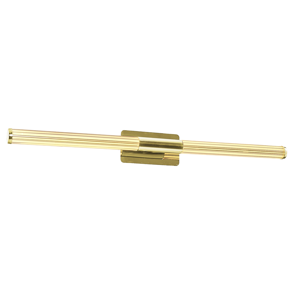 Sarı-Platin Akrilik LED Aplik 65x10 cm