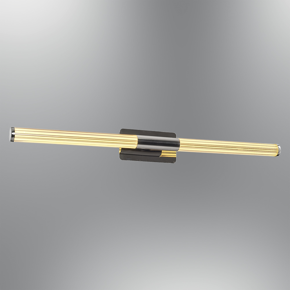 Sarı-Platin Akrilik LED Aplik 65x10 cm — görsel 4