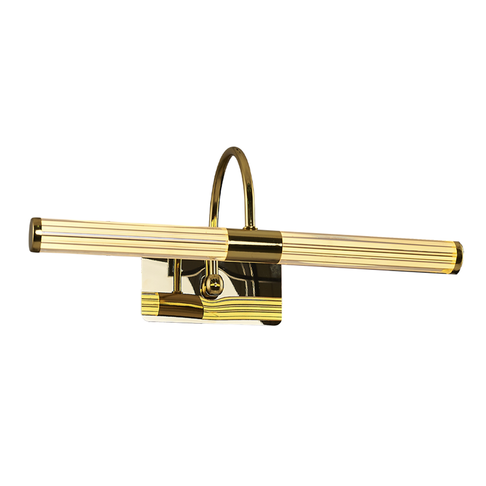 Sarı-Platin Akrilik LED Aplik 40x20 cm