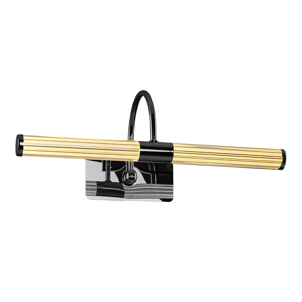 Sarı-Platin Akrilik LED Aplik 40x20 cm — görsel 3