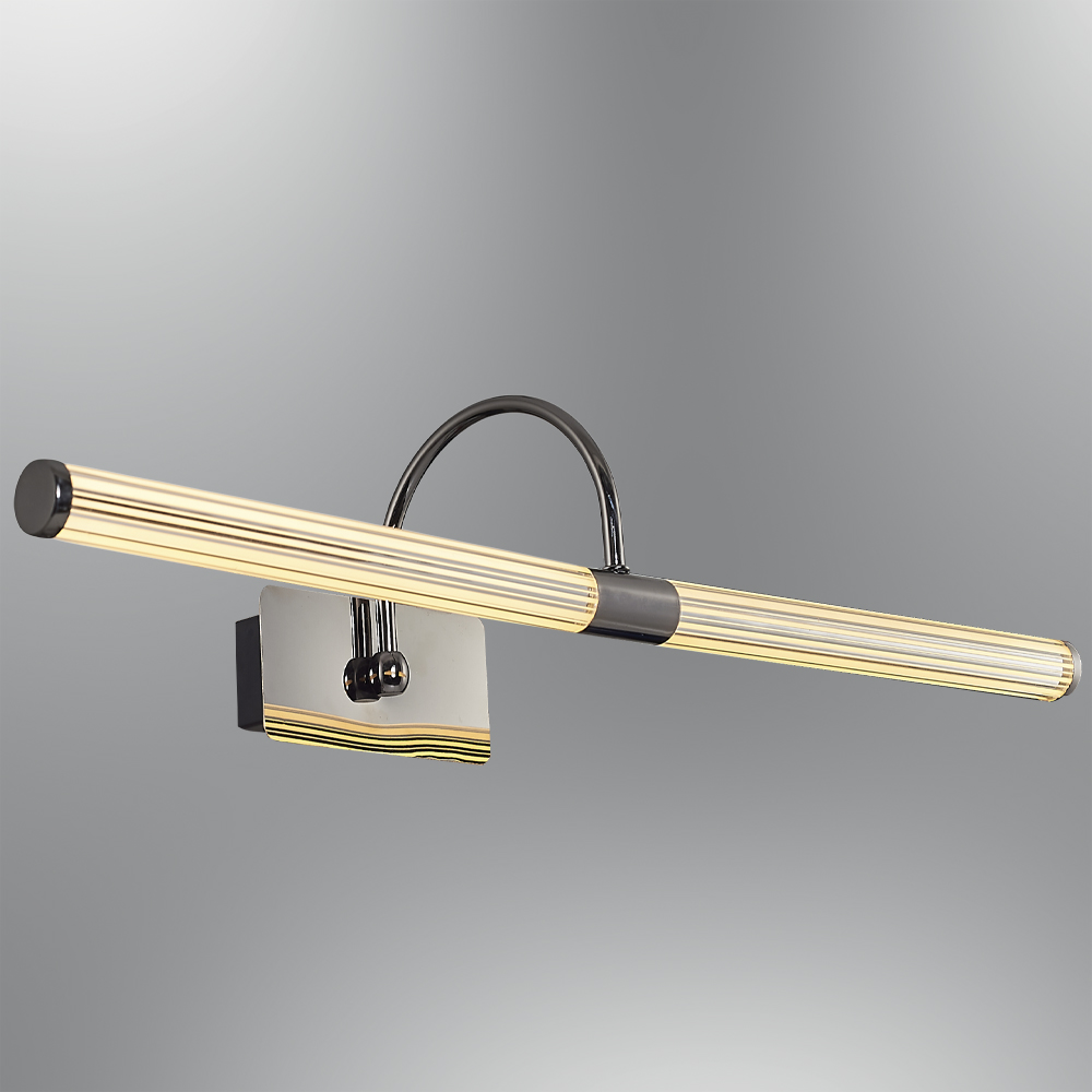 Sarı-Platin Akrilik LED Aplik 62x20 cm — görsel 4