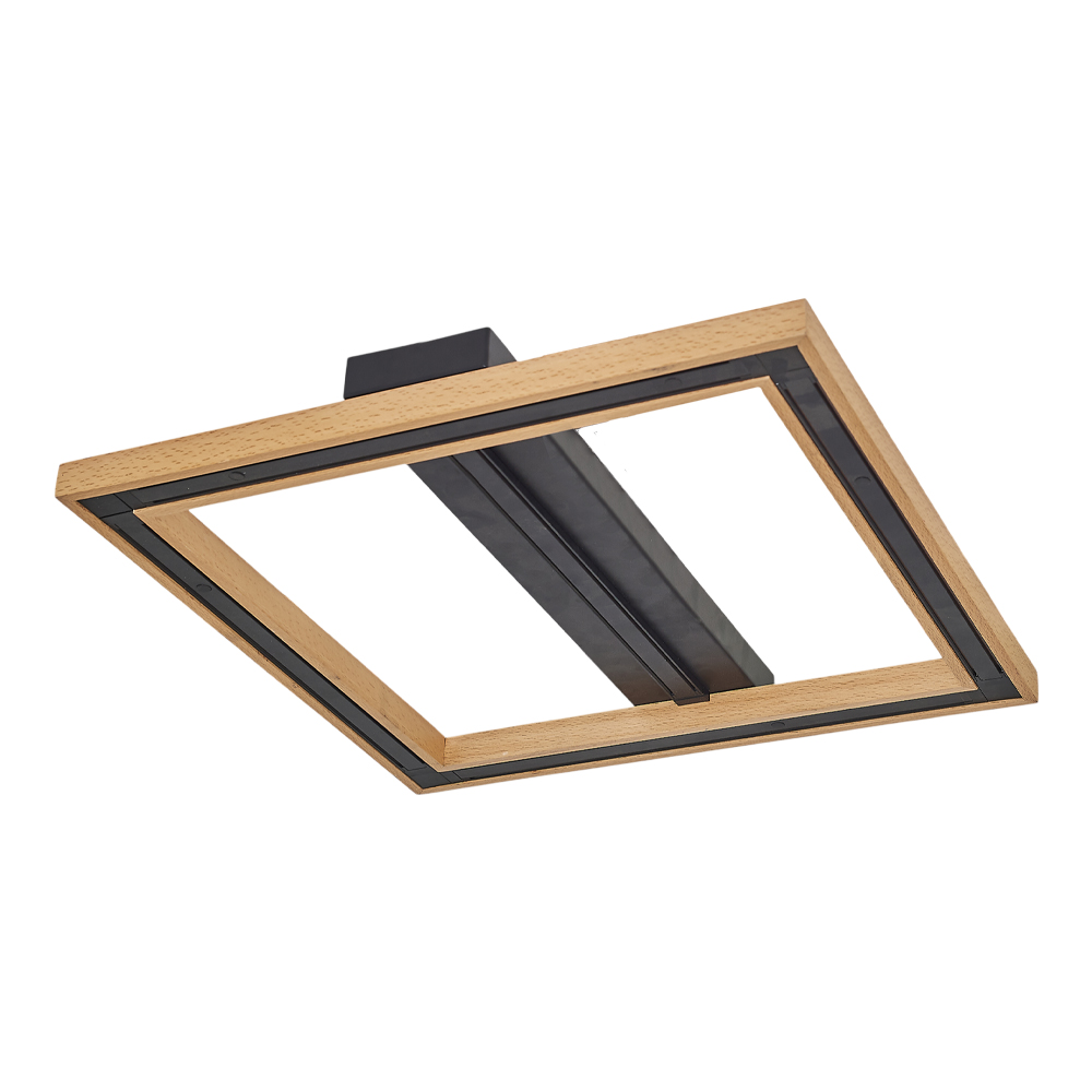 Ahşap LED Plafonyer 50x7 cm Ahşap LED Plafonyer 50x7 cm