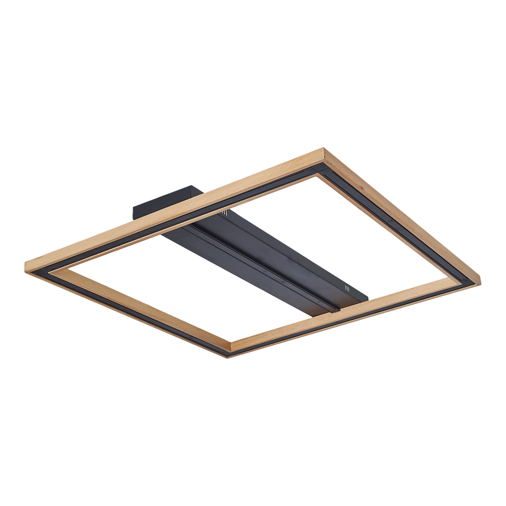 Ahşap LED Plafonyer 77x7 cm Ahşap LED Plafonyer 77x7 cm