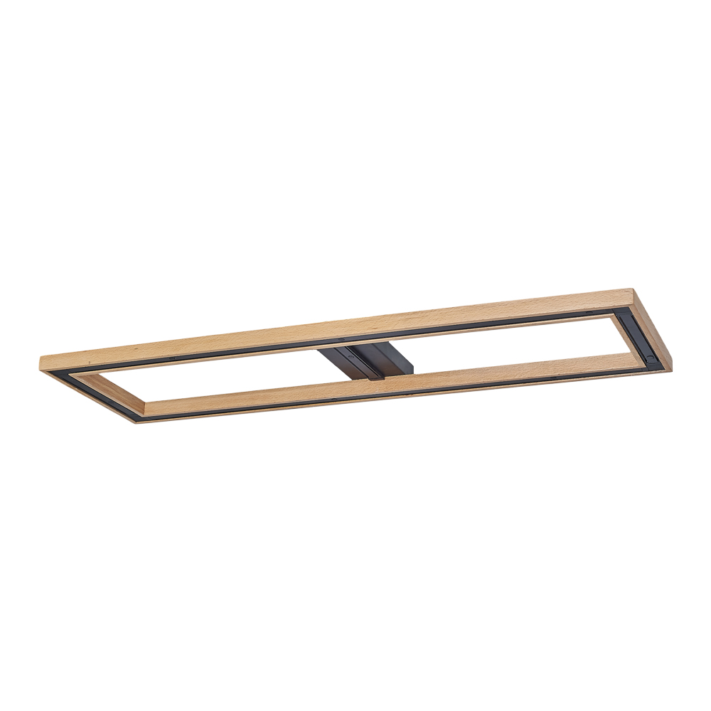 Ahşap LED Plafonyer 100x7 cm Ahşap LED Plafonyer 100x7 cm