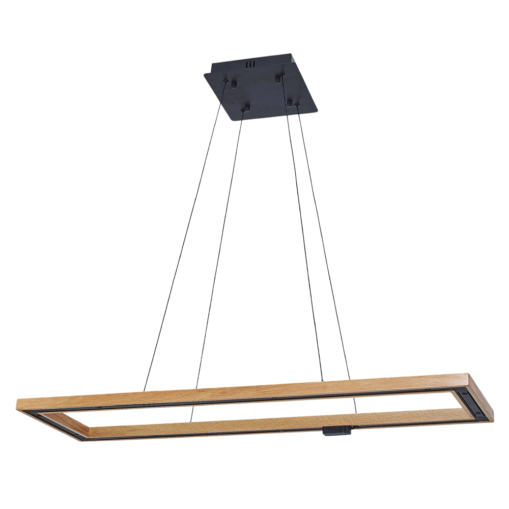 Wood LED Chandelier 100x120 cm Wood LED Chandelier 100x120 cm