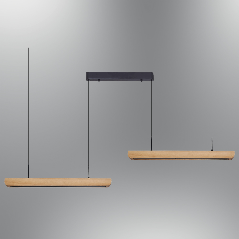 Wood LED Chandelier 130x120 cm Wood LED Chandelier 130x120 cm