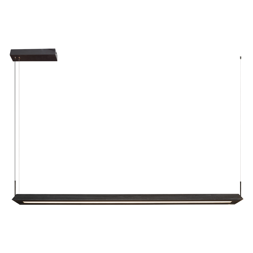 Meşe-Siyah Akrilik LED Avize 120x150 cm — görsel 3