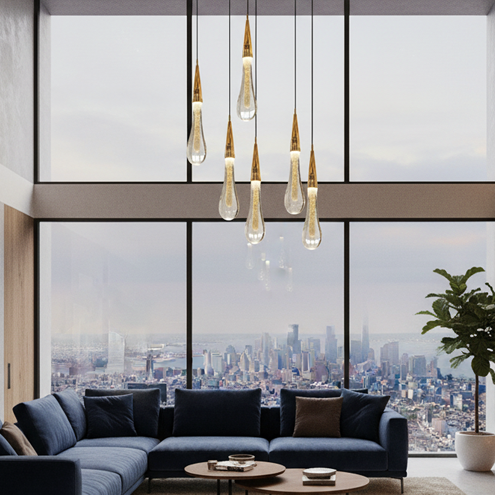 Cam LED Avize 40x120 cm (22w) — görsel 3