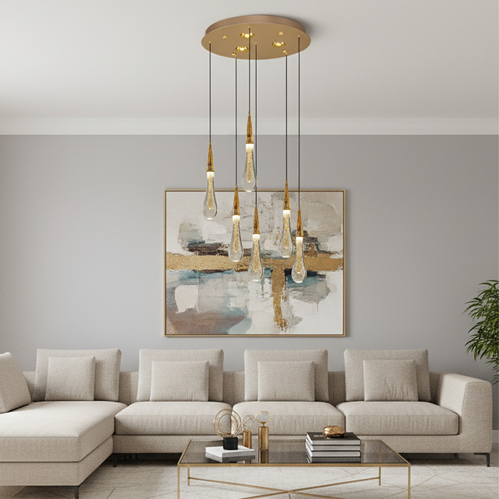 Cam LED Avize 40x120 cm (22w) — görsel 6