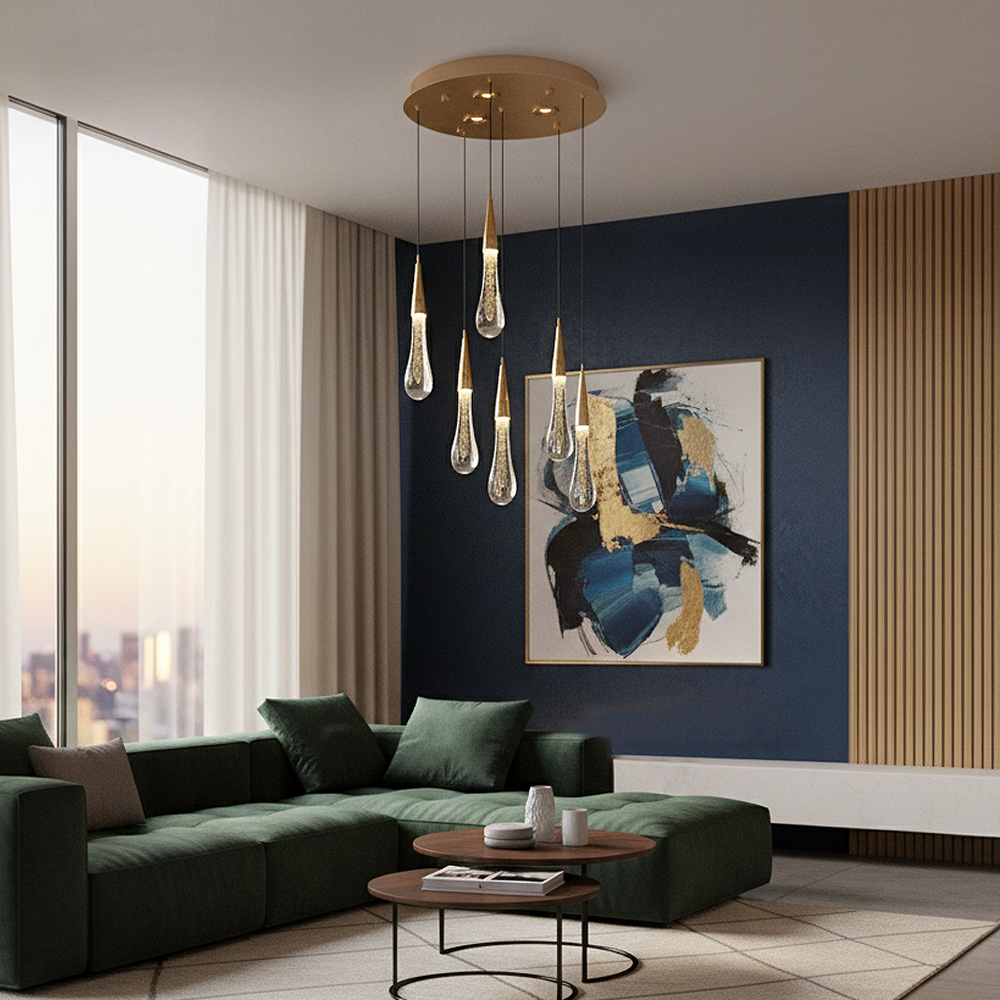 Cam LED Avize 40x120 cm (22w) — görsel 7