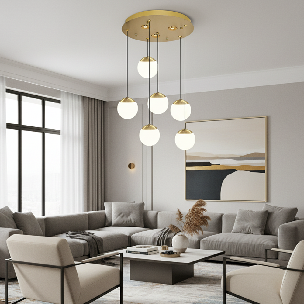 Akrilik LED Avize 40x120 cm (40w) — görsel 3