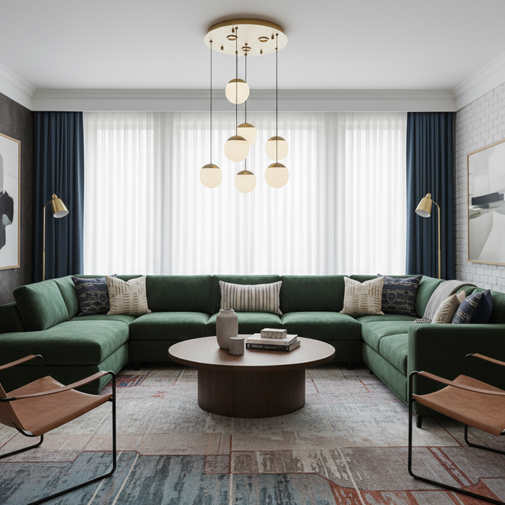 Akrilik LED Avize 40x120 cm (40w) — görsel 4
