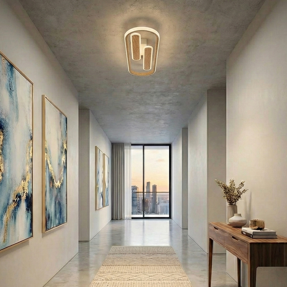 Akrilik LED Plafonyer 60x6 cm — görsel 4